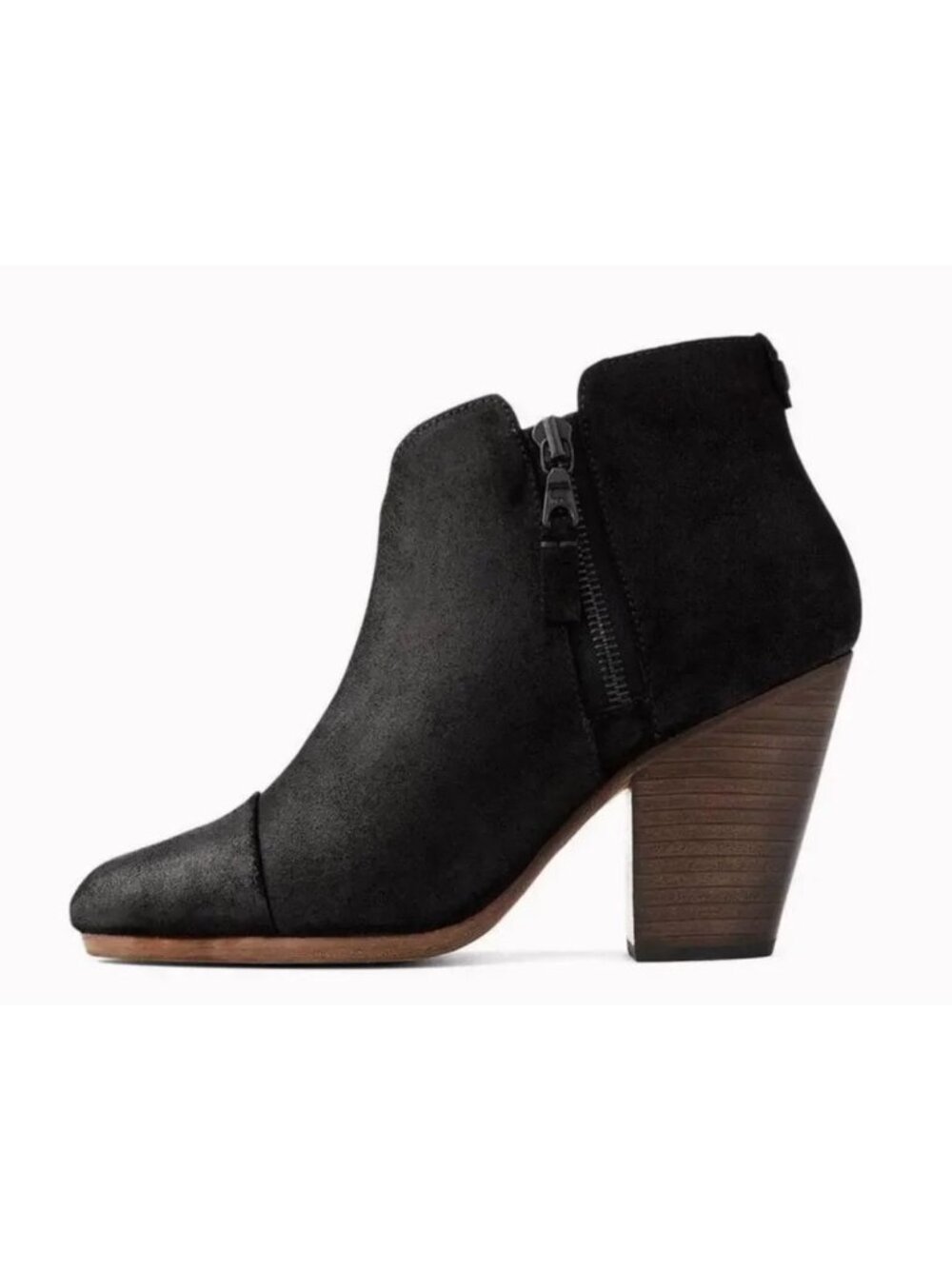 Rag & Bone Margot Suede Boot Bootie Leather Size 36